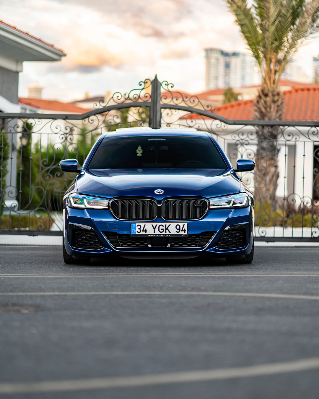 BMW G30 Blue - Arceo Wheels