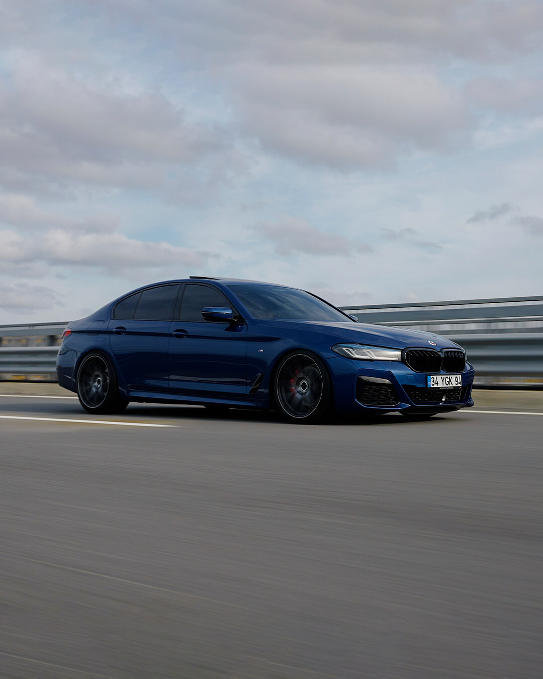 BMW G30 Blue - Arceo Wheels